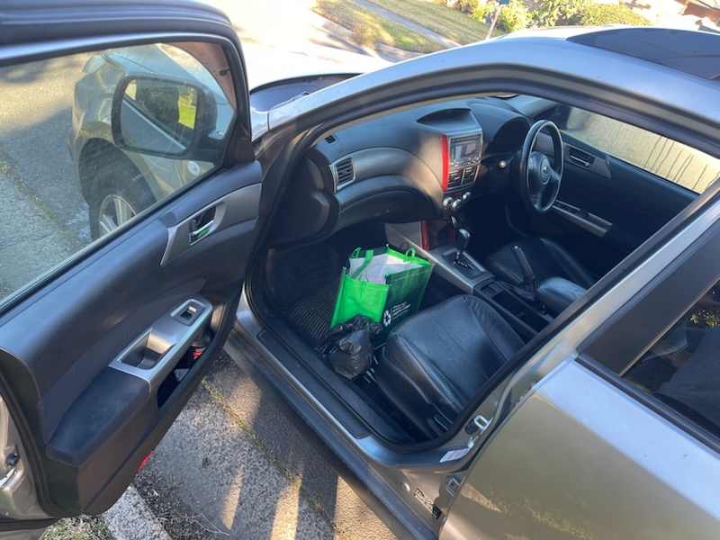 Wrecking/Dismantling Subaru Forester SH 2008 Grey 2.5L petrol Auto AWD - Image 5